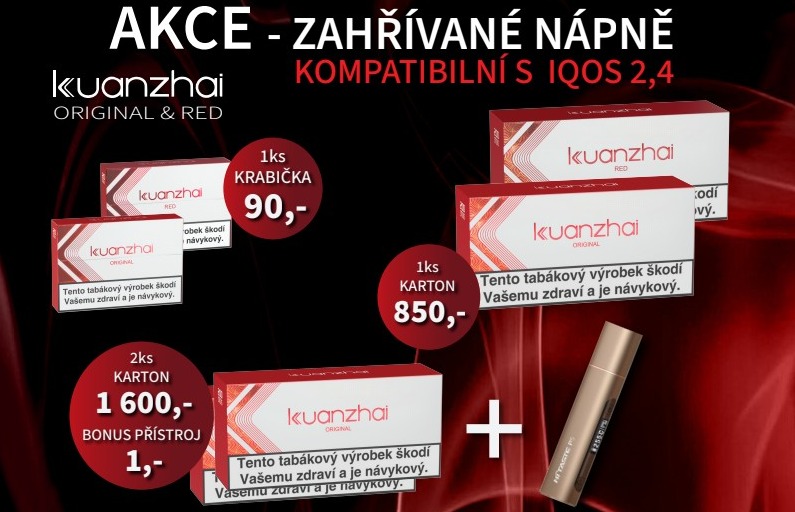 akce 1 a 2x kuanzai +přístroj